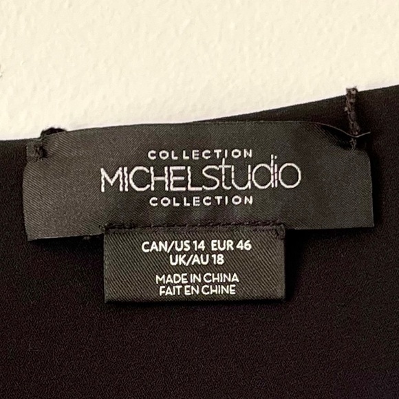 Michel Studio Reversible Novelty Tank Top Size 14 - Picture 7 of 10